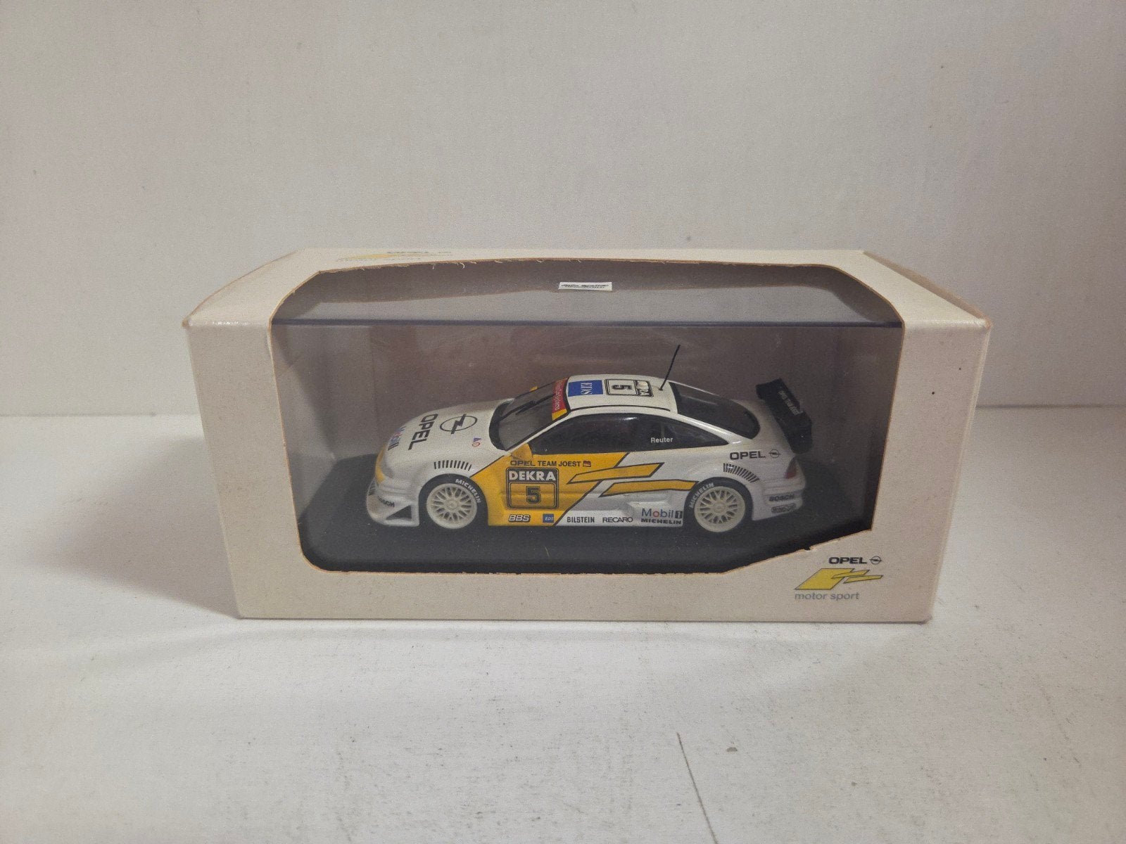 Minichamps Opel Calibra DTM Reuter, Auto, ., Ophalen of Verzenden, Zo goed als nieuw