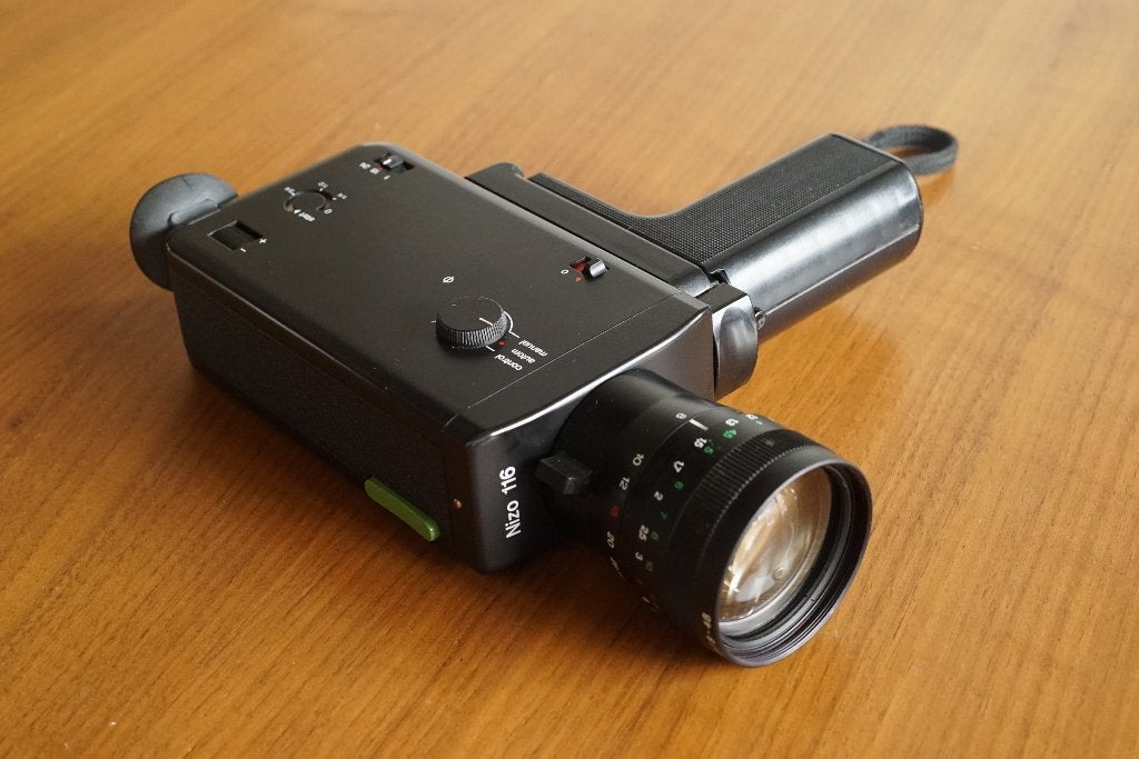 Braun Nizo 116, Ophalen, 1960 tot 1980, Filmcamera