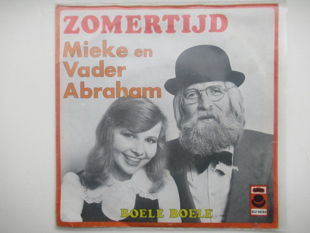 Mieke en Vader Abraham # zomertijd / Boele Boele, 7 inch, Ophalen of Verzenden, Levenslied of Smartlap, Overige typen