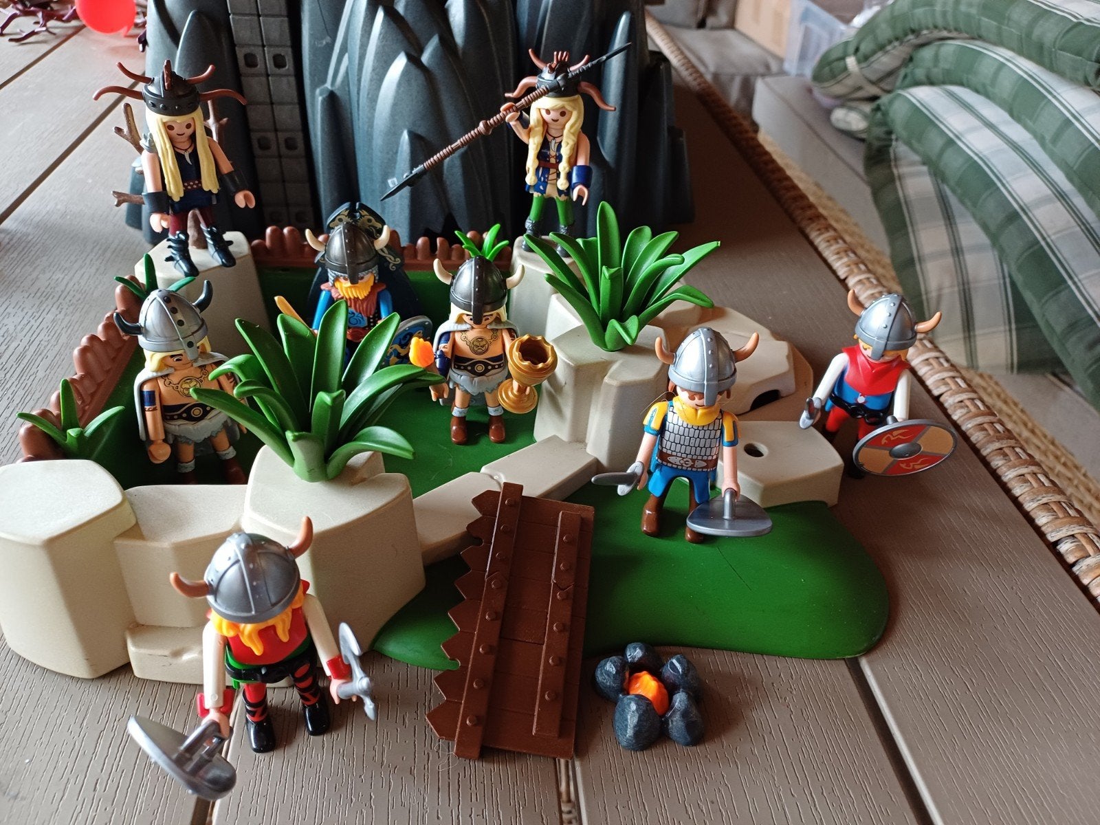 Playmobil vikingset Vikingen Schat en wapens t.e.a.b.s, Ophalen of Verzenden