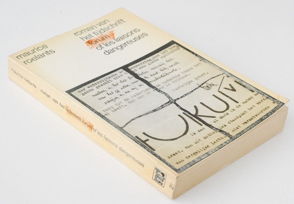 Roman van het tijdschrift Forum of Les liaisons dangereuses, Verzenden, Nederland, Maurice Roelants, Zo goed als nieuw