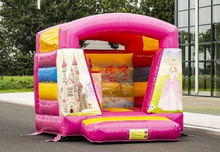 TE HUUR: Springkussen Mini Prinses  2,3x3,1m, Ophalen, Zo goed als nieuw, Overige