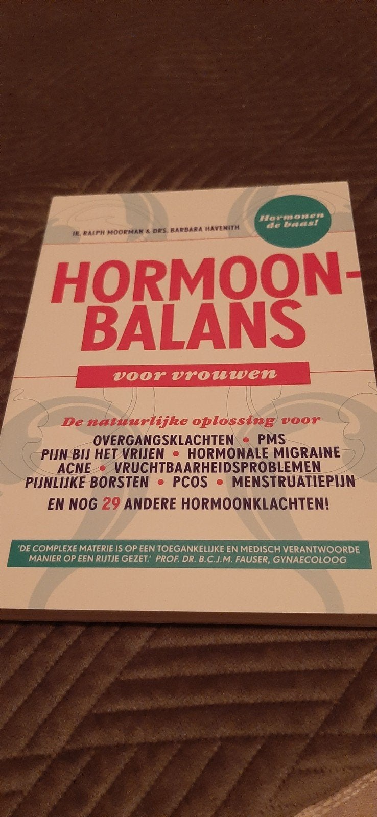 Hormoon Balans voor vrouwen - Nieuw, Ophalen of Verzenden, Nieuw, Gezondheid en Conditie, Ir. Ralph Moorman & Drs. Barbara Havenith