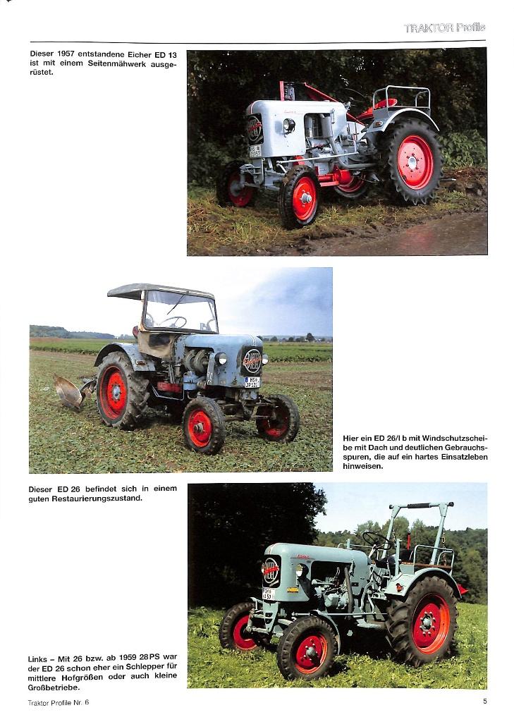 EICHER TRACTOREN 1956-1960, Verzenden, Nieuw, Udo Paulitz, Tractor en Landbouw