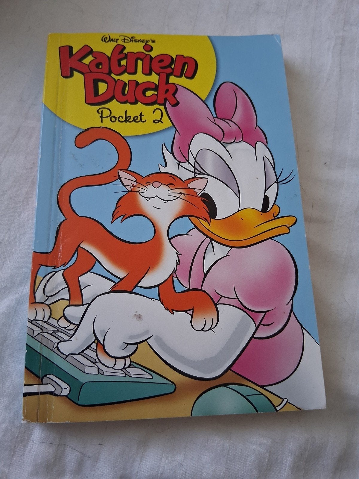 Katrien Pocket, Gelezen, Ophalen of Verzenden, Walt Disney, Eén stripboek