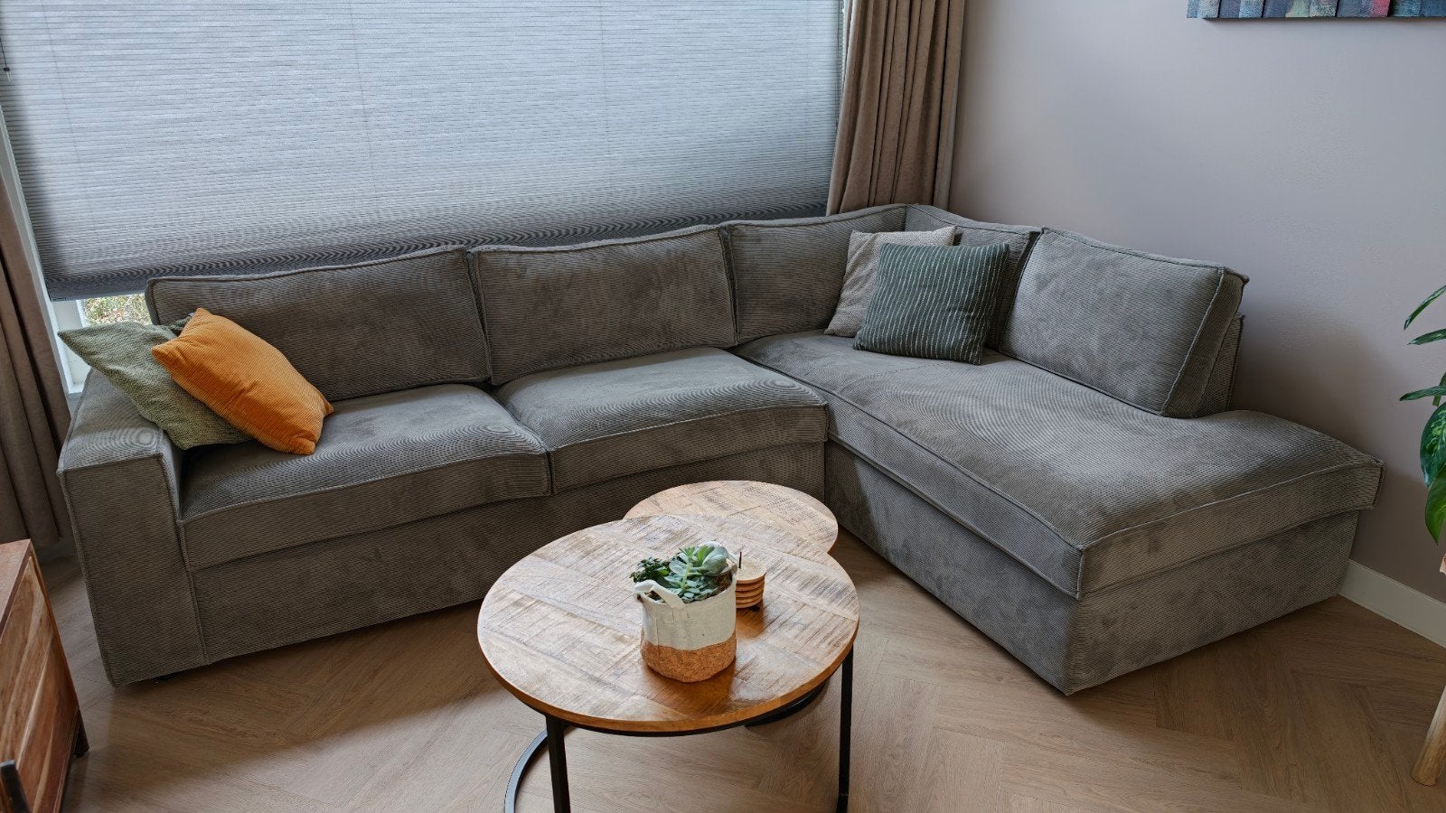 Hoekbank in goede staat - moet snel weg, Ophalen, Modern, Comfortabel, 250 tot 300 cm, Gebruikt