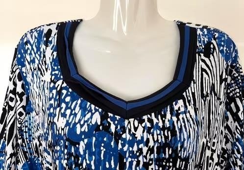 B.Oscar shirt maat 46[vj], Kleding | Dames, Blauw, Maat 46/48 (XL) of groter, Nieuw, Ophalen of Verzenden