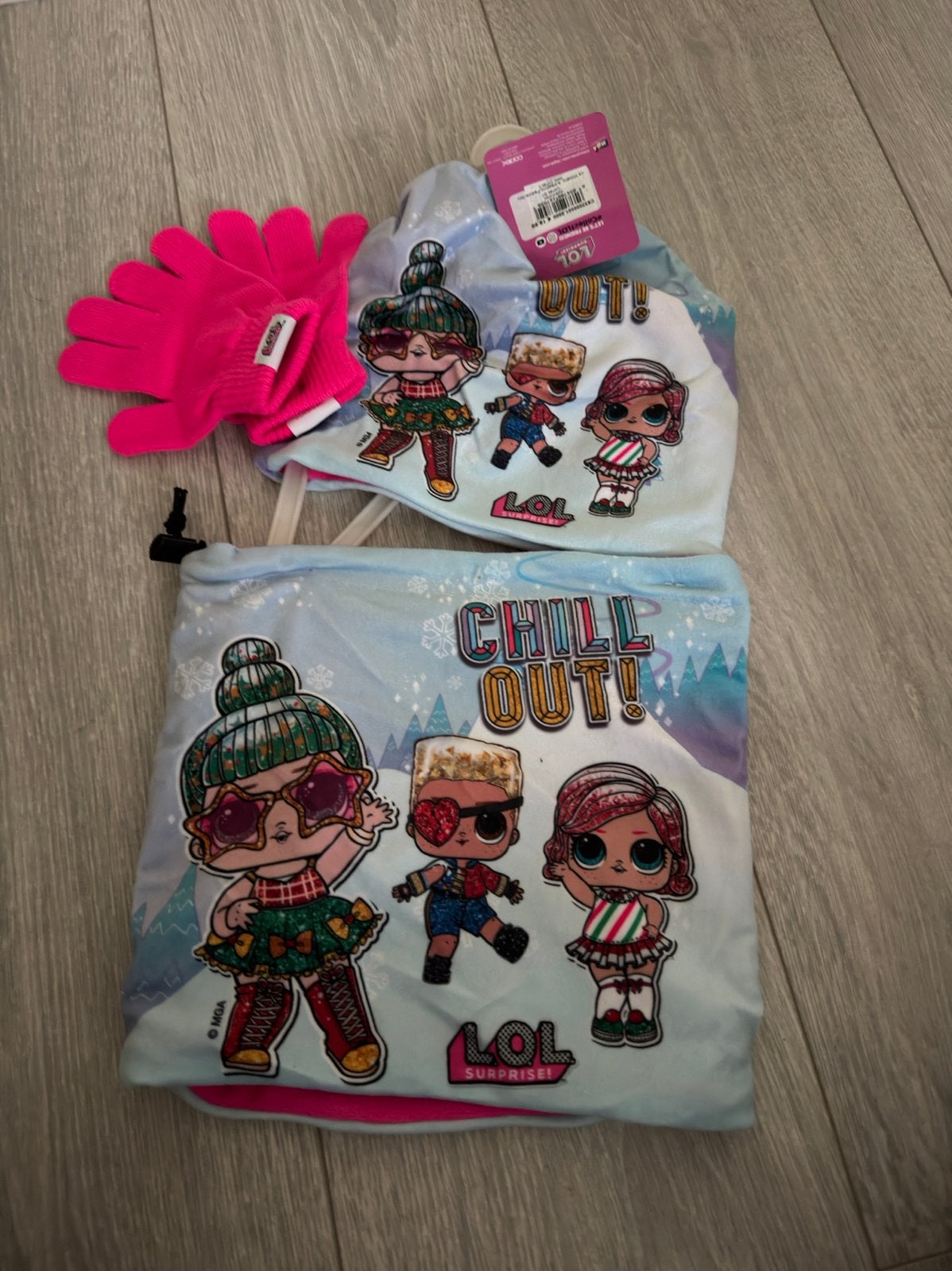 LOL Surprise Muts, Sjaal en Handschoenen Set - Nieuw!, Ophalen, 110 t/m 116, Nieuw, Meisje