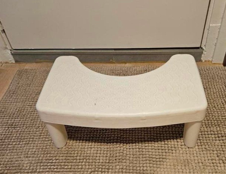 Witte WC krukje / squat kruk, Ophalen, Nieuw