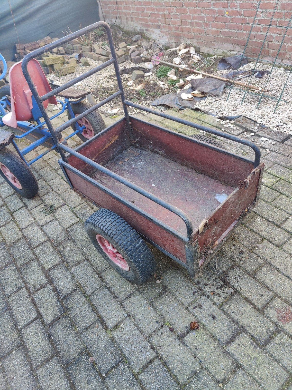 Te koop kiepkar berg skelter, Ophalen, Gebruikt, Berg