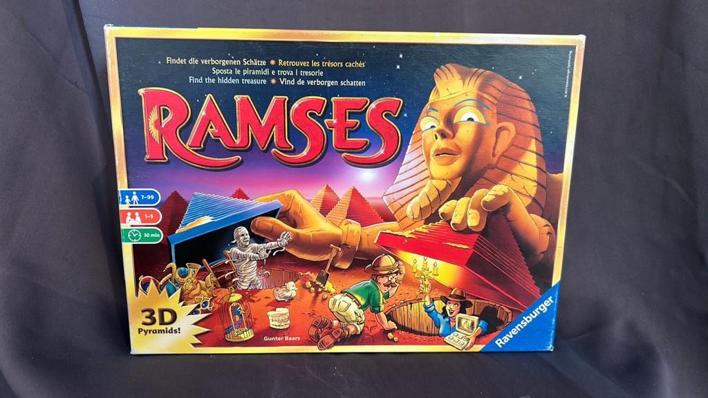 Ramses 3D Piramides Bordspel Ravensburger, Hobby en Vrije tijd, Gezelschapsspellen | Bordspellen, Drie of vier spelers, Ophalen