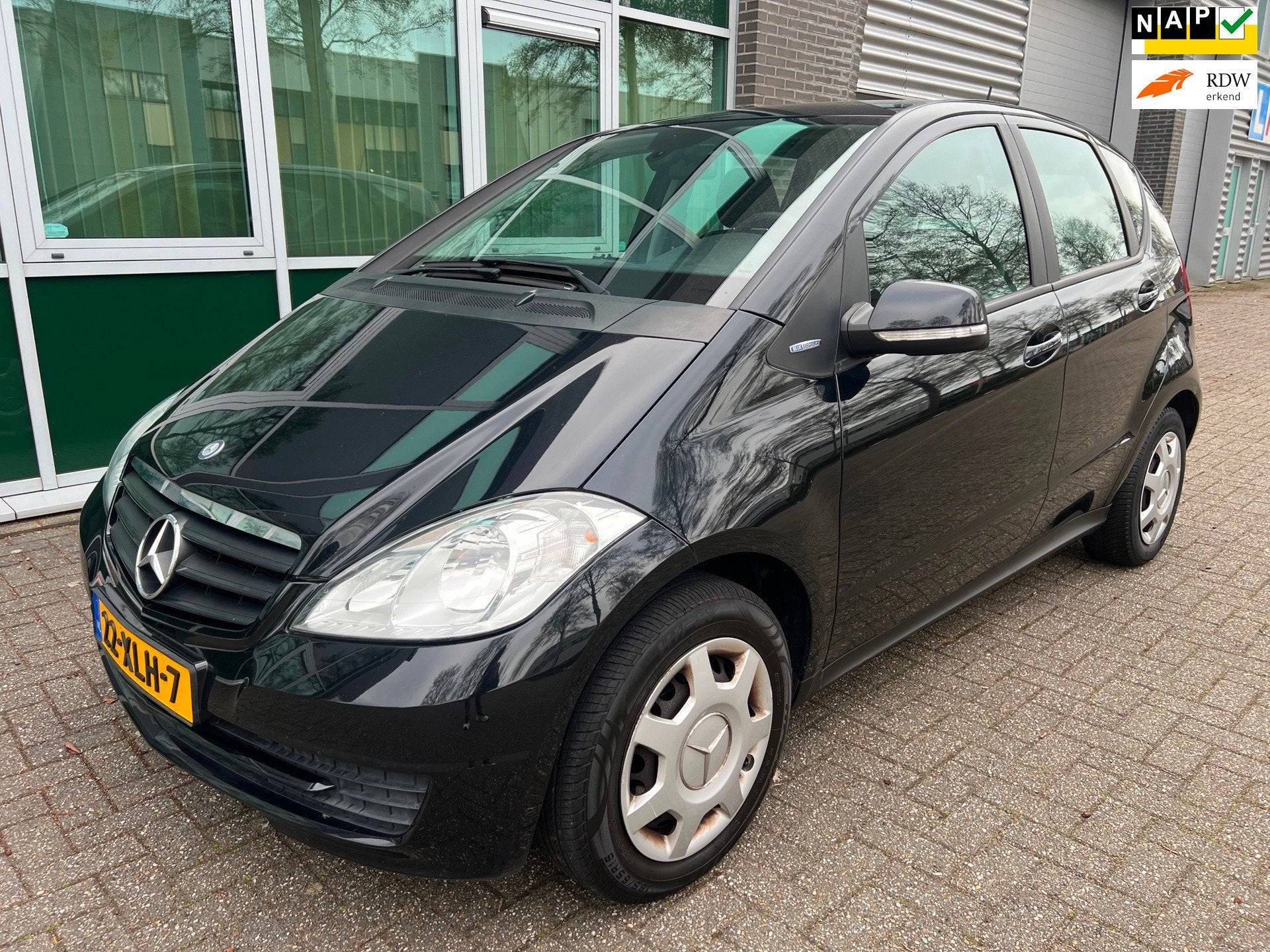 Mercedes-Benz A-klasse 160 - AIRCO - NAP !, Auto's, Voorwielaandrijving, Euro 5, Stof, Verwarmde buitenspiegels