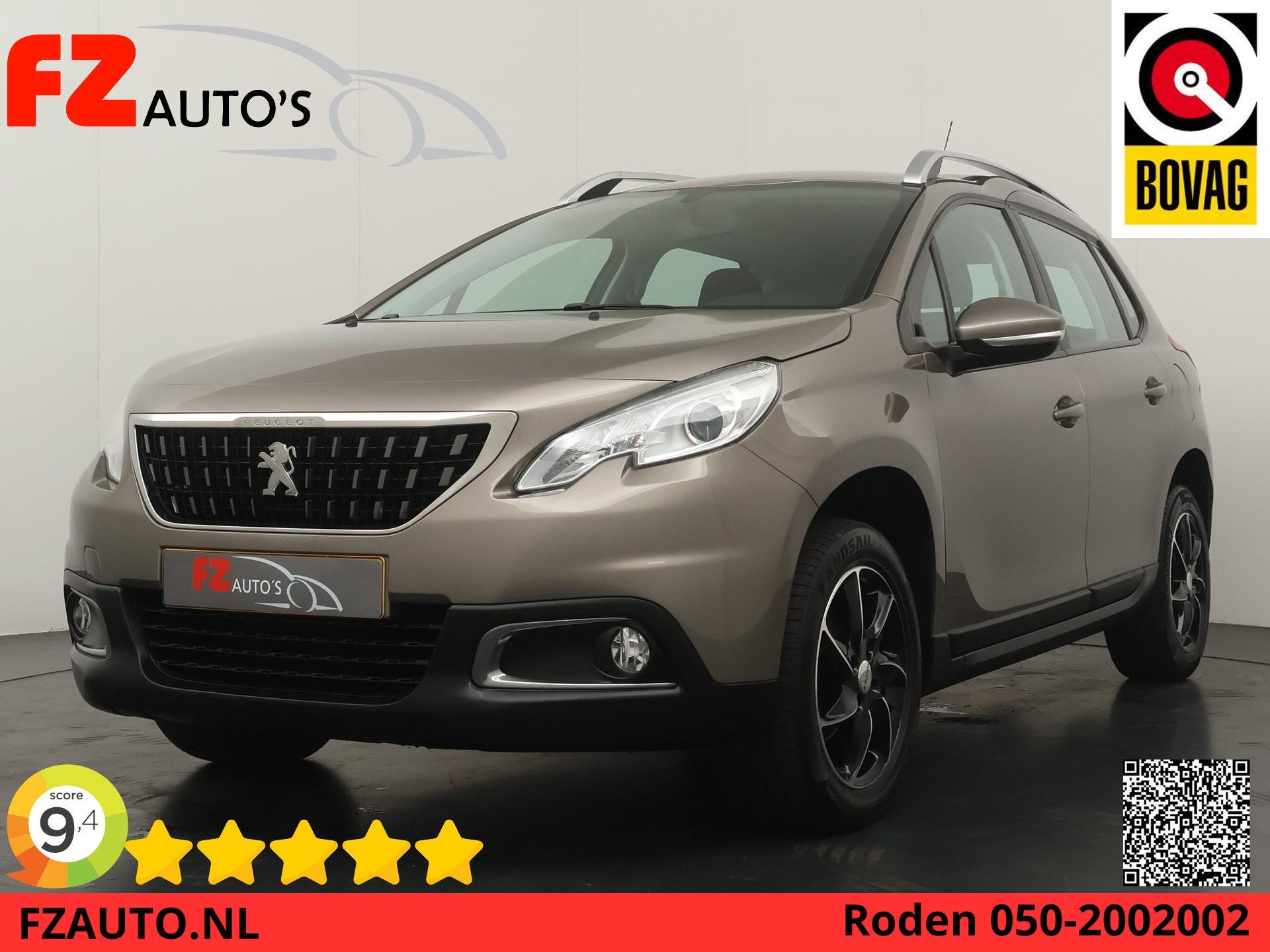 Peugeot 2008 1.2 PureTech Blue Lion - Automaat - Navigatie -, Auto's, Euro 5, 1199 cc, 82 pk, 770 kg