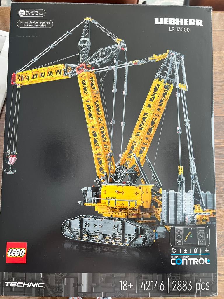 42146 Lego technic Liebherr kraan, Ophalen, Zo goed als nieuw