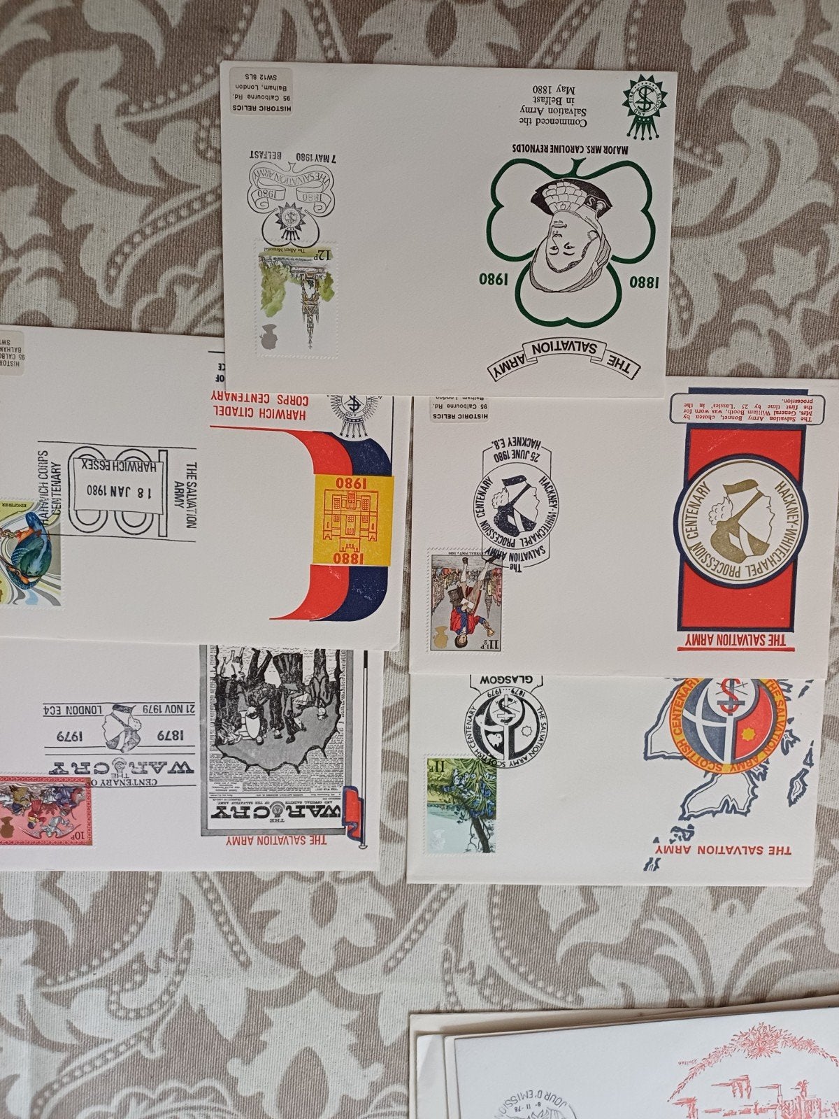 LEGER DES HEILS 5  FDC onbeschreven, Postzegels en Munten, Ophalen of Verzenden, Dier of Natuur