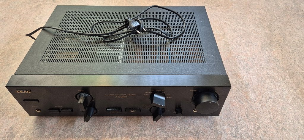 TEAC A-X1000  DC Integrated Stereo Amplifier (1991-92), Gebruikt, Ophalen, Overige merken, Minder dan 60 watt