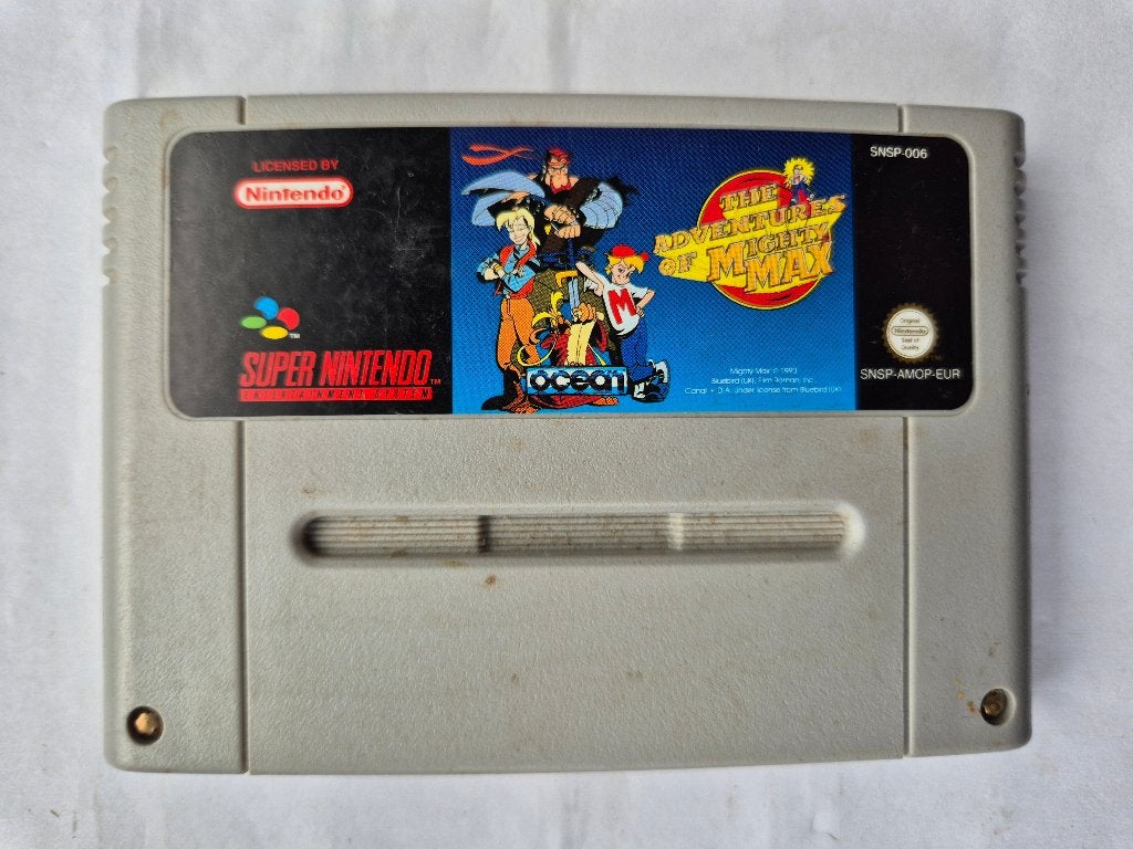 the ADVENTURES of MIGHTY MAX, Gebruikt, 1 speler, Racen en Vliegen, Ophalen of Verzenden