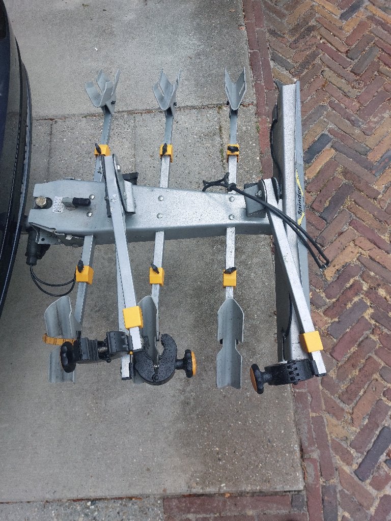fietsendrager voor 3 fietsen, Ophalen, 3 fietsen of meer, Gebruikt, Trekhaakdrager