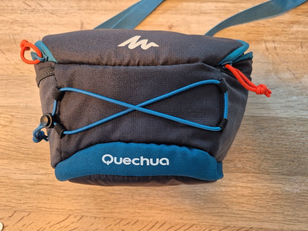 Quechua cameratas/heuptas - Blauw/Grijs, Overige merken, Blauw, Ophalen of Verzenden, Zo goed als nieuw