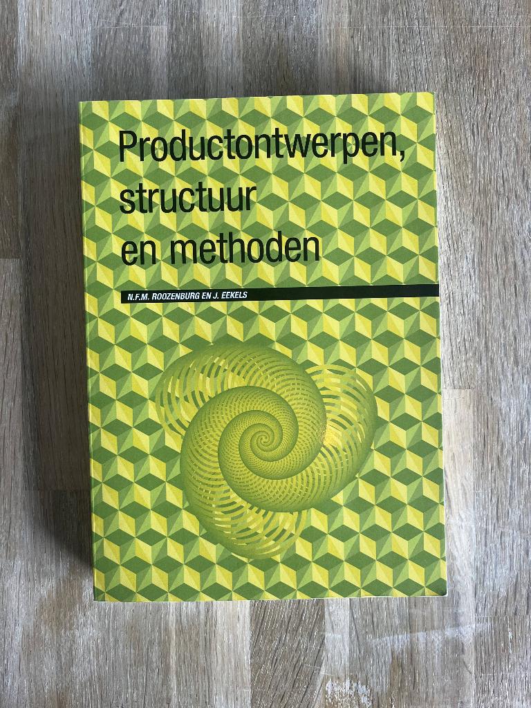 Productontwerpen, structuur en methoden, Ophalen of Verzenden, Beta, Zo goed als nieuw, WO