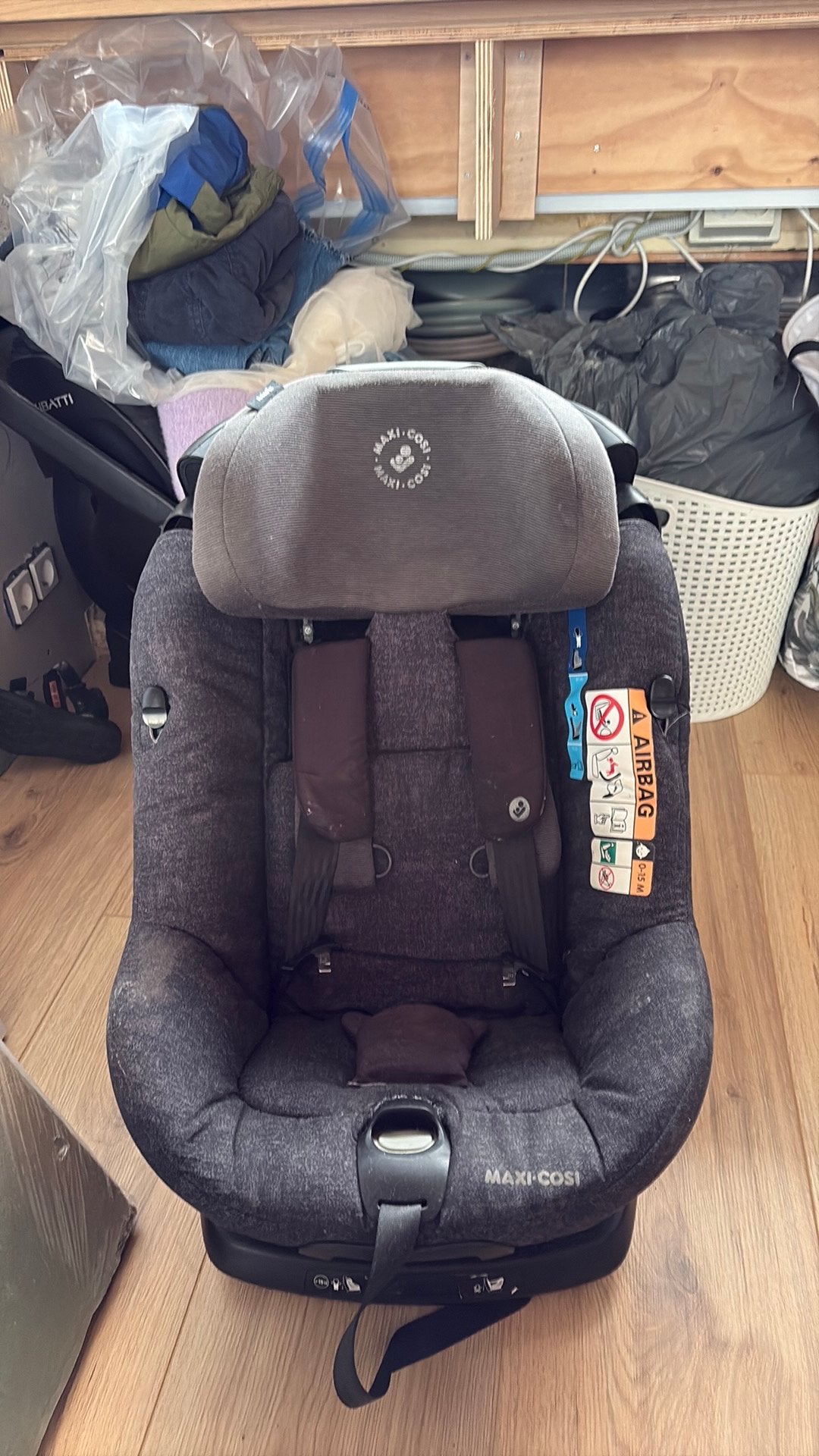 Roterende maxicosi autostoel, Ophalen, Gebruikt, 9 t/m 18 kg, Afneembare rugleuning