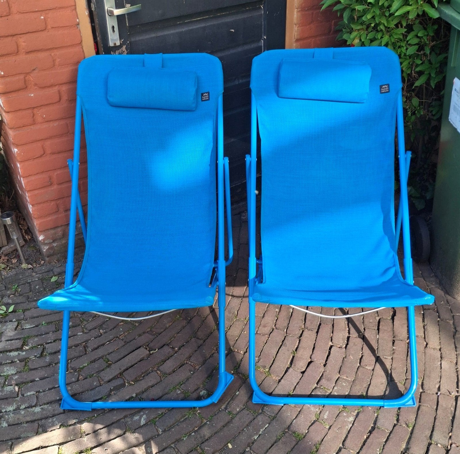 Human Nature strandstoeltjes - 3 standen, Caravans en Kamperen, Ophalen, Gebruikt