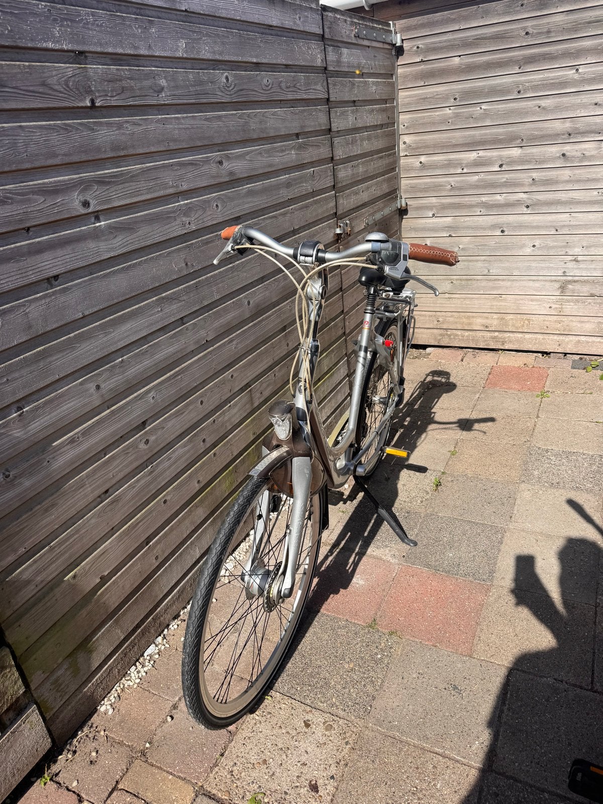 Batavus damesfiets met lage instap en versnellingen, Velgrem, Batavus, Ophalen of Verzenden, 53 tot 56 cm