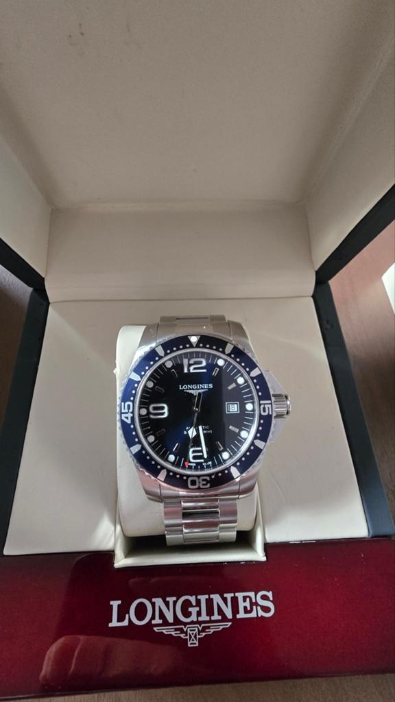 Longines HydroConquest Automatic 44mm – Full Set, Overige merken, Staal, Staal, Polshorloge