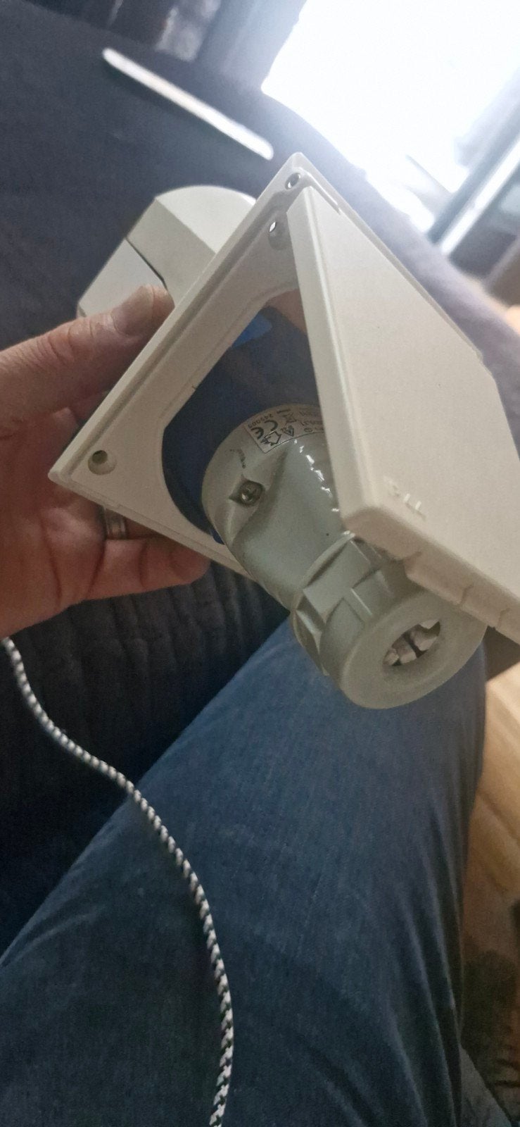 Walstroom stekker en stopcontact voor boot/caravan, Caravans en Kamperen, Caravan accessoires, Ophalen of Verzenden