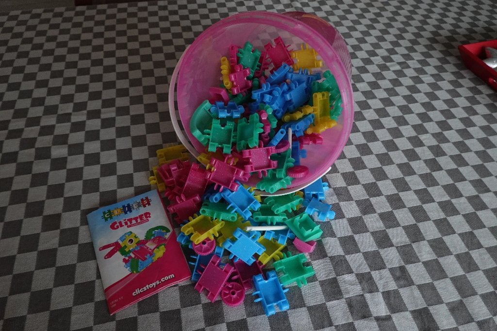 Clics Glitter (7-in-1), Kinderen en Baby's, Ophalen, Zo goed als nieuw, Overige merken