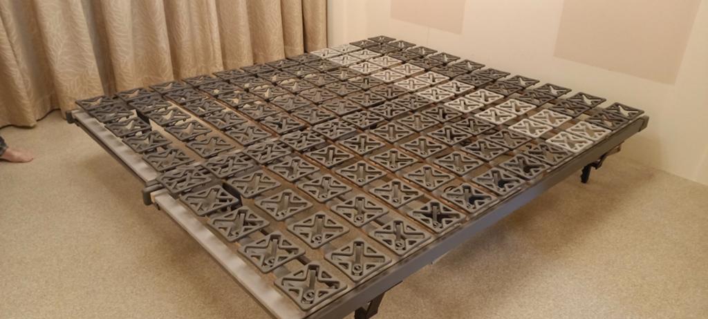 Twee elektrisch verstelbare schotelbodem 210x90 cm, Ophalen, Gebruikt, 90 cm, Eenpersoons