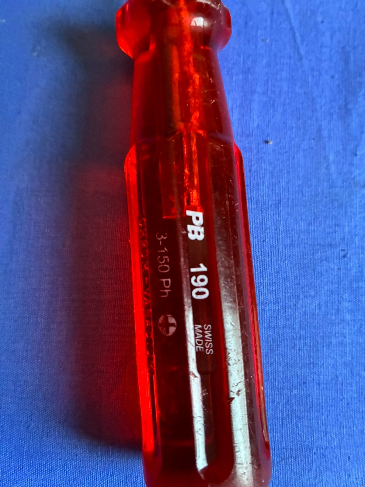 Swiss schroeven draaier pb 190 kruiskop, Ophalen of Verzenden, Zo goed als nieuw