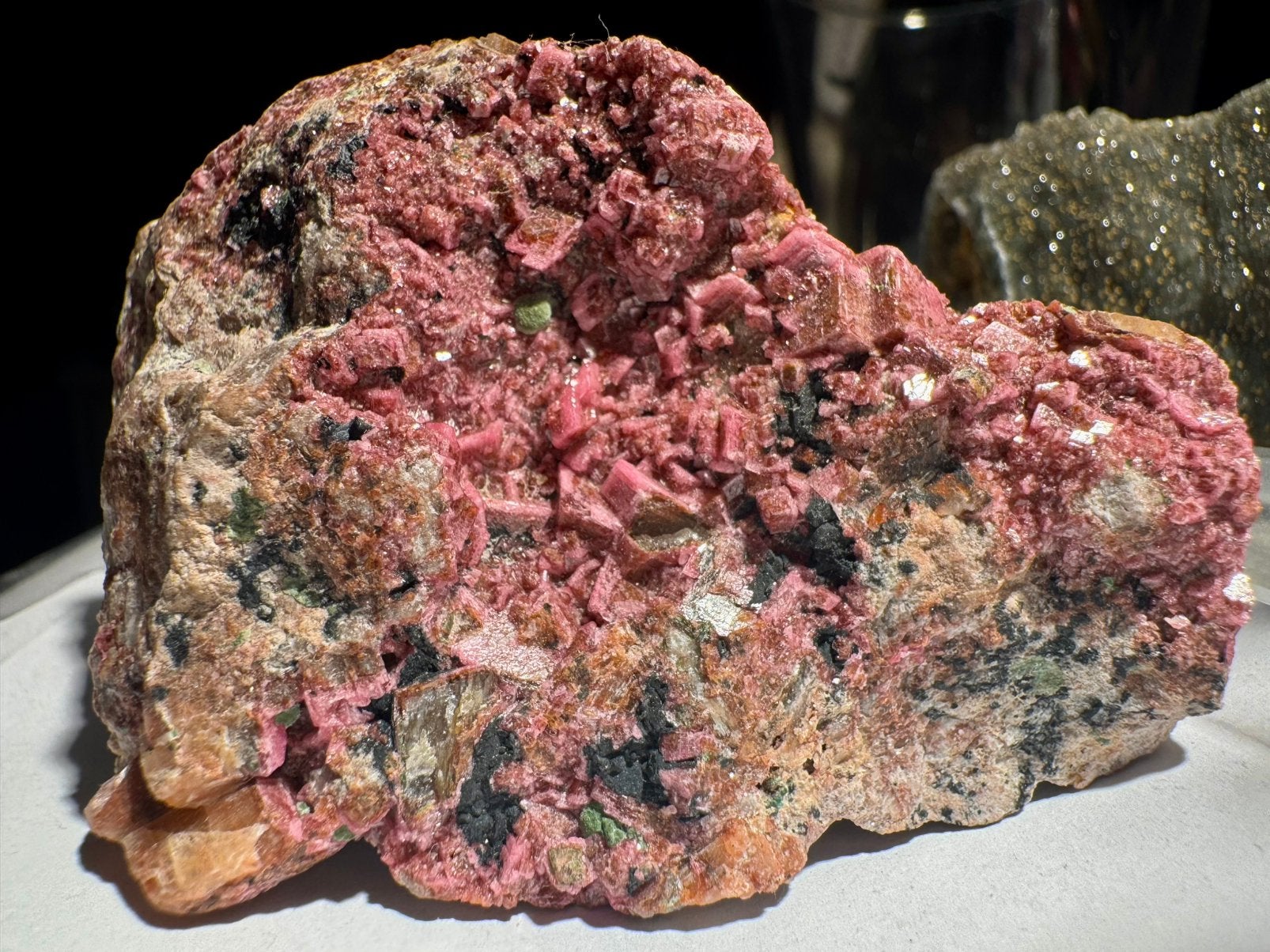 Roze cobalto calciet, Verzamelen, Ophalen of Verzenden, Mineraal