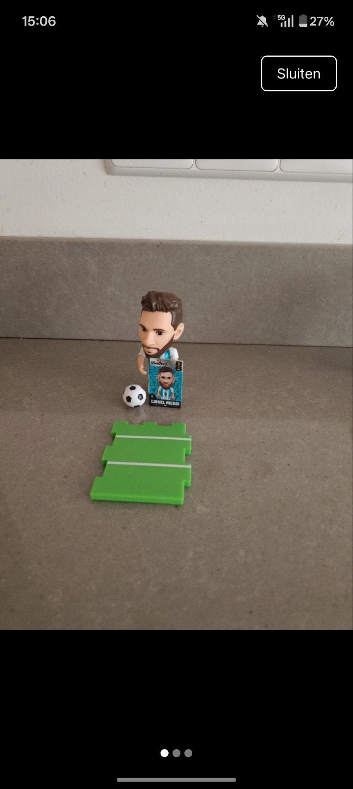 Messi Zuru Baller FIFA 2026 Figuur, Kinderen en Baby's, Speelgoed | Actiefiguren, Ophalen of Verzenden