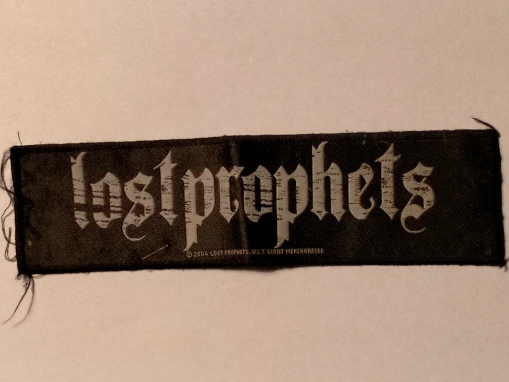 Lostprophets 2004 metal hardcore superstrip kleding patch, Verzenden, Gebruikt, Kleding