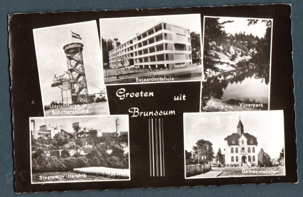 Groeten uit Brunssum, Verzenden, 1960 tot 1980, Gelopen, Limburg
