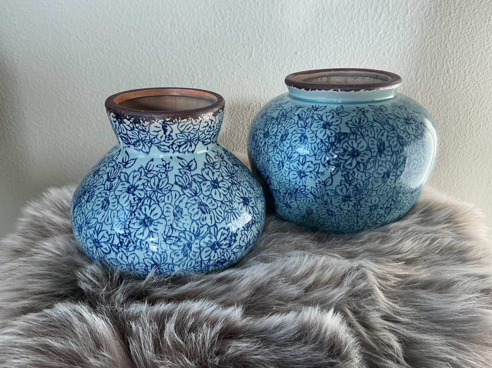 mooie vazen van clayre & eef delftsblauw, Ophalen of Verzenden, Zo goed als nieuw