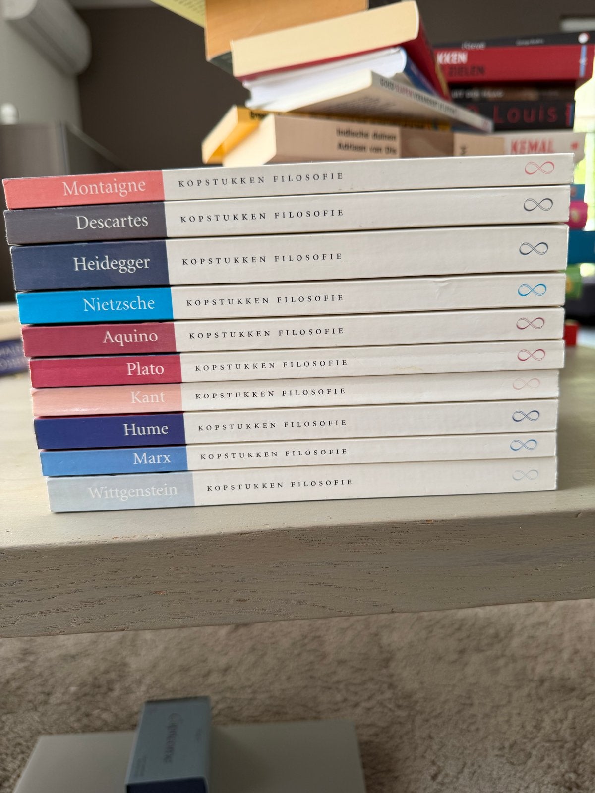 Kopstukken Filosofie Lemniscaat - 10 Boeken (2e druk 2000), Ophalen of Verzenden, Zo goed als nieuw, Algemeen