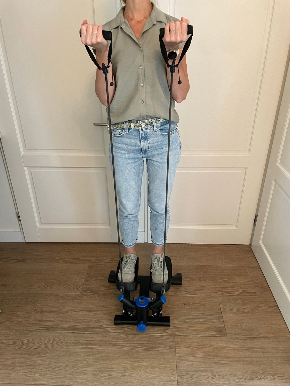 Mini Stepper met Weerstandsbanden en Display, Ophalen, Zo goed als nieuw, Benen, Overige typen