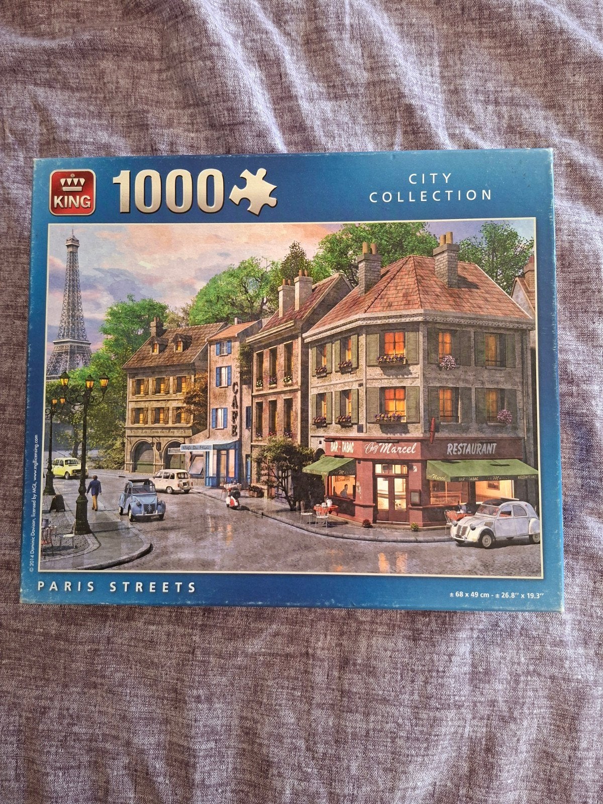 Legpuzzel King - 1.000 stukjes, Ophalen of Verzenden, 500 t/m 1500 stukjes, Zo goed als nieuw