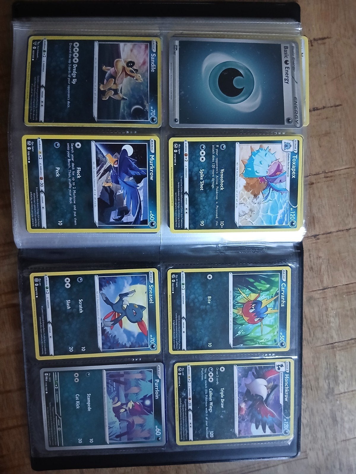 Pokémon Kaarten Boek - Diverse Kaarten, Ophalen of Verzenden, Gebruikt, Boek of Catalogus
