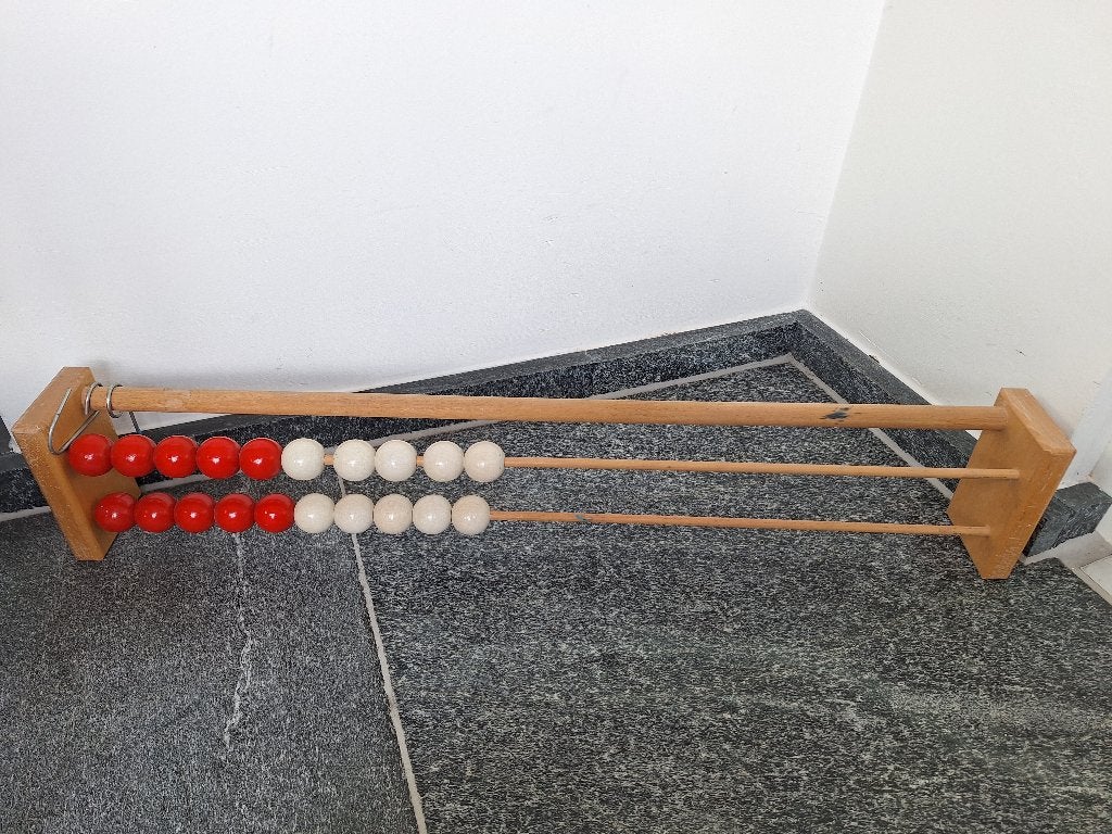 Houten rekenrek, Ophalen of Verzenden, Gebruikt, Rekenen
