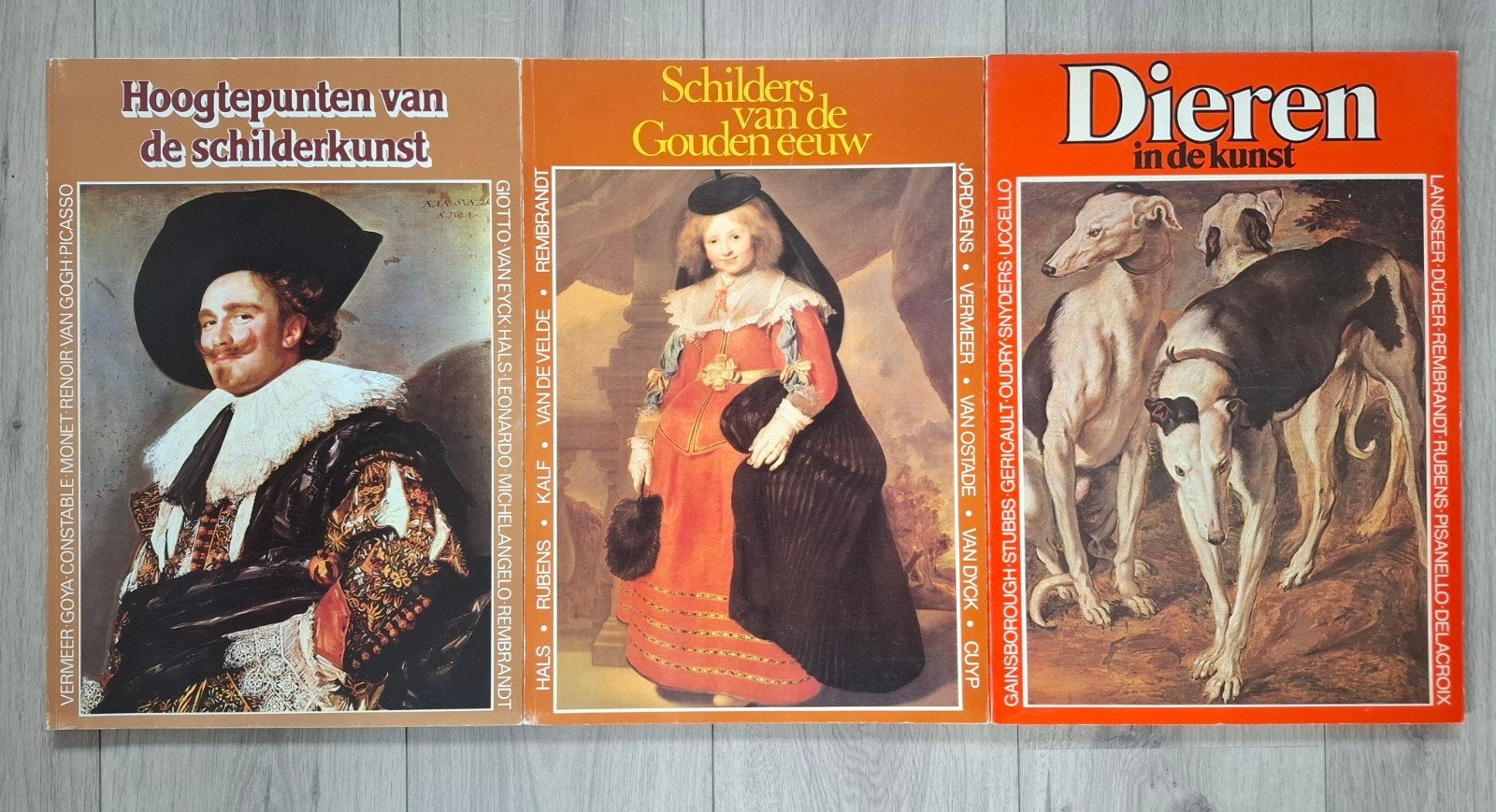 3 groot formaat kunstboeken, Gouden Eeuw, Dieren in de kunst, Ophalen of Verzenden, Zo goed als nieuw, Overige onderwerpen, Christopher Brown, Anthony Dent, Keith Roberts