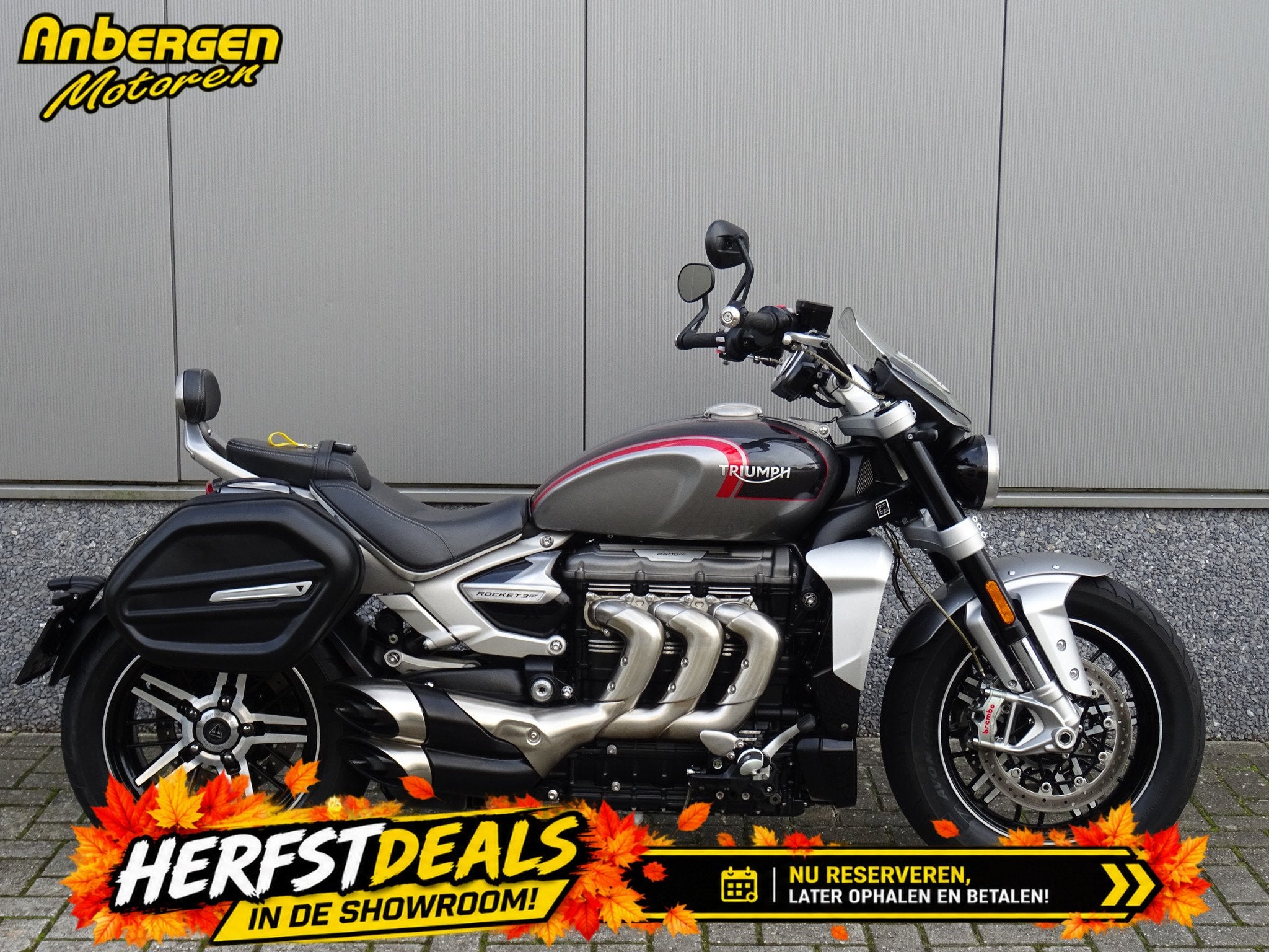 Triumph ROCKET GT (bj 2020), Motoren, 2500 cc, Toermotor, Gebruikt, Bedrijf