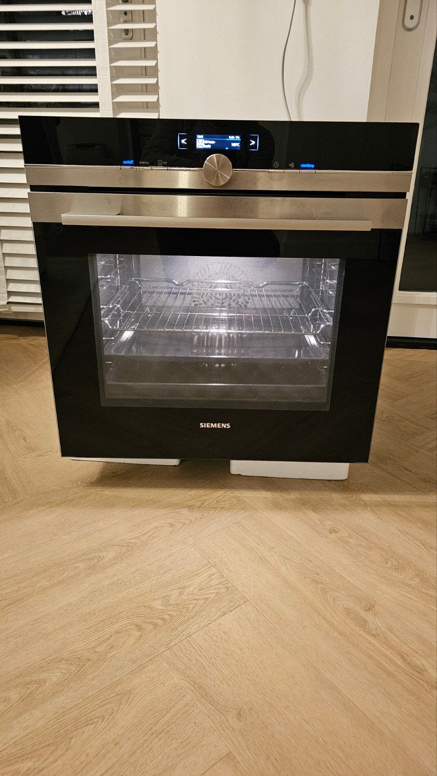 Luxe siemens iq700 solo oven 60cm hoog, Ophalen, Hete lucht, 60 cm of meer, Siemens