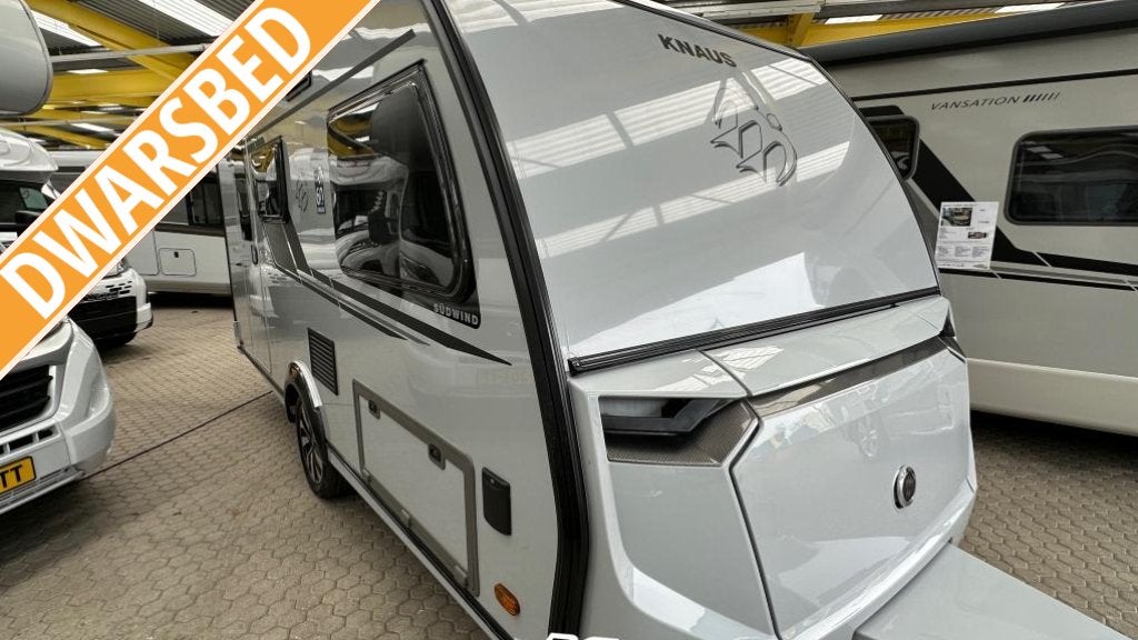Knaus Sudwind 60 Years 420 QD - 1.500 KG, Caravans en Kamperen, Bedrijf, Treinzit, Tot en met 3, 5 tot 6 meter