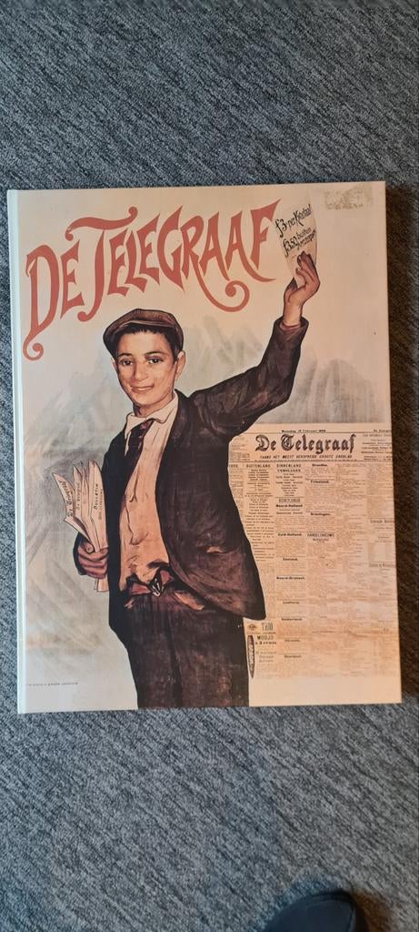 100 jaar Telegraaf, Ophalen of Verzenden, Zo goed als nieuw