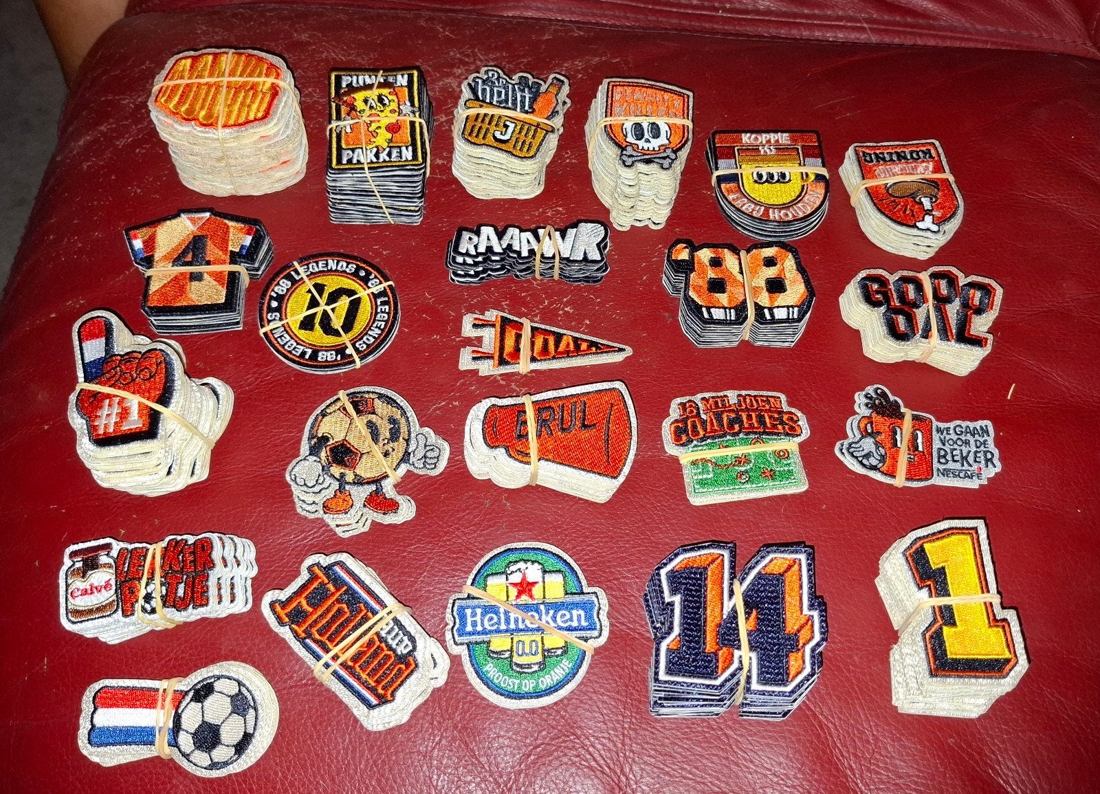 jumbo emblemen 4 voor 1€, Verzamelen, Supermarktacties, Jumbo, Ophalen of Verzenden