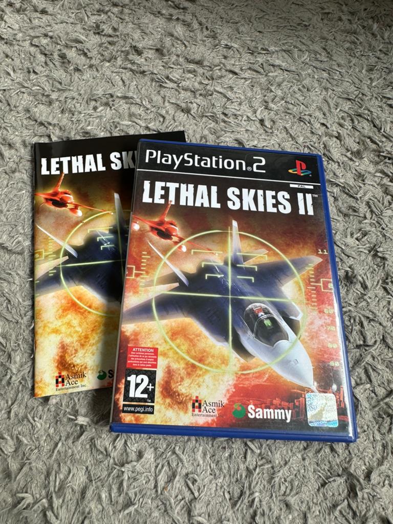 Lethal Skies II - PlayStation 2 (PS2) Vliegactie Game, Avontuur en Actie, Gebruikt, 1 speler, Ophalen of Verzenden
