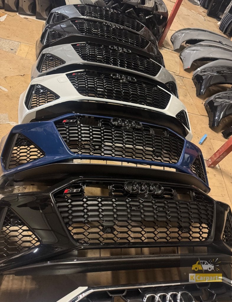 Voorbumper Audi A6 C8 4K RS6 Carbon compleet 4K8807065K, Auto-onderdelen, Carrosserie en Plaatwerk, Bumper, Audi, Voor, Gebruikt